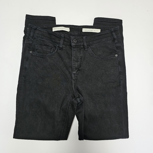 Anthropologie Pilcro Black High Rise Skinny Jeans Size 29 - Picture 8 of 16